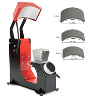 Presse à chaud automatique pour casquettes 3 en 1, machine d'impression de chapeaux avec différentes plaques chauffantes pour vêtements personnalisés et produits promotionnels