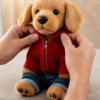 Jouets pour chiens en peluche super doux de 40 cm, personnalisables en gros, avec rembourrage en polyester et coton PP, accessoires, faible MOQ