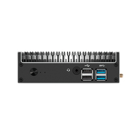 Mini ordenador Pc barato de fábrica Intel Celeron Win 10 Nuc Nano sin ventilador Industrial Mini Pc ordenador de escritorio todo en uno
