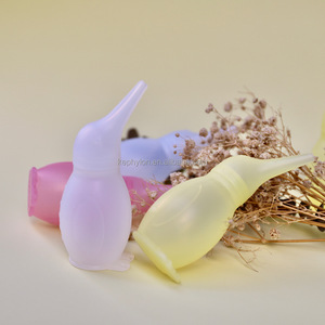 Aspiratore Nasale per Bambini a Forma di Pinguino in Silicone Alimentare Senza BPA, 75ml, Aspirazione del Muco - Product Image 5