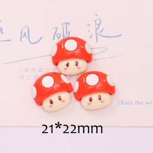 Accessoires de sculpture en résine écologique, durables, classiques, motif <span class=keywords><strong>Mario</strong></span> de dessin animé, pour crème capillaire, colle, coques de téléphone, DIY, breloques pour chaussures - Product Image 3