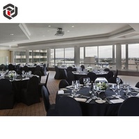 Chine célèbre usine de meubles OEM personnalisé de haute qualité design moderne en bois massif hôtel restaurant table vente application de chambre