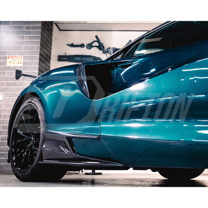 Artura to Amans Style Visible Carbon Fiber <b>Side</b> Skirt For Mclaren Artura 2023+ - Product Image 3