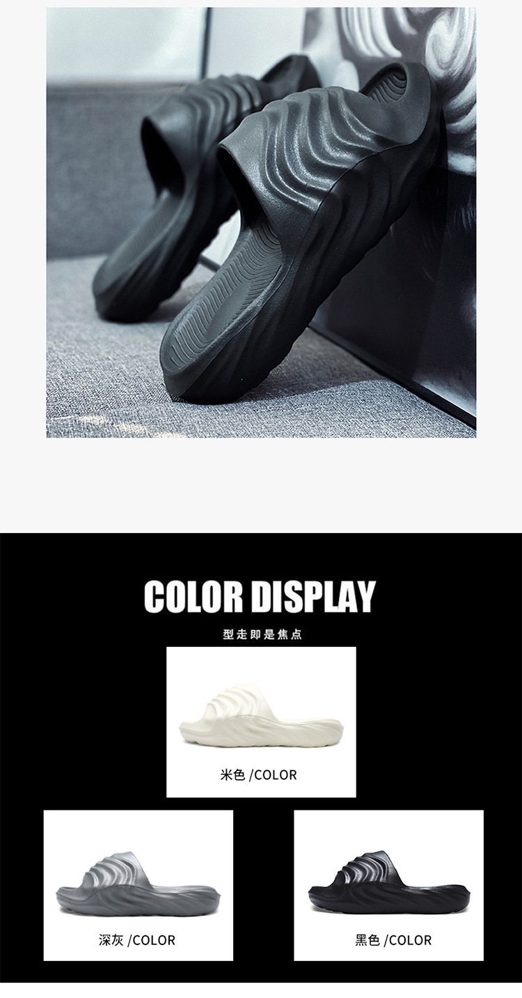 Summer Beach Slides Slippers Flat Unisex Anti-slip Soft Women EVA Outdoor Slipper Women and Men