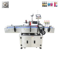 Machine d'étiquetage automatique de bouteilles rondes FKJX haute précision pour les pots ronds de sirop et de confiture
