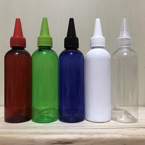 100ml 150ml 200ml Hair Oil Squeeze Applicator Packaging <b>Bottle</b> Clear <b>Plastic</b> <b>Empty</b> <b>Bottle</b> With Twist-open Dispensing Cap - Product Image 1