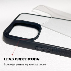 Bán buôn chống sốc điện thoại trống trường hợp cho <span class=keywords><strong>UV</strong></span> in ấn 2D TPU PC điện thoại di động Trường hợp đối với iPhone 16 15 14 Pro Max - Product Image 2