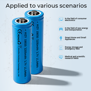 リチウム18650 3200mAh 3.7V充電式バッテリーセル500サイクル12ヶ月保証 - Product Image 4