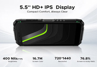 Teléfono Resistente DOOGEE Fire 3 Pro de 5.45" con IP68, Unisoc T7200, 4GB, 128GB, 8350mAh, NFC, Carga Inversa de 18W, Teléfono Celular 4G Global