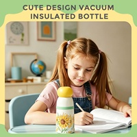 Botella de Agua Aislada de Acero Inoxidable Premium, Termo Portátil para Niños, Libre de BPA, Color y Logotipo Personalizables, Embalaje OEM ODM