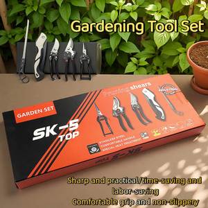 5Pcs Gardening <b>Tools</b> <b>Set</b> with Storage <b>Box</b> Pruning Shears Folding Saw Tree Trimming <b>Tools</b> Kit for Home Garden - Product Image 3