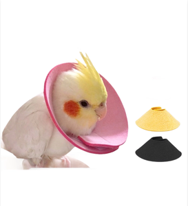 Pappagallo ghiandaia il cono della vergogna collare pappagallo morbido tutore per la protezione del collo Anti-morso anello Pet decorare accessorio - Product Image 2