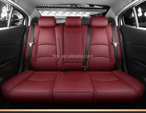 Coprisedili per <span class=keywords><strong>Auto</strong></span> Mazda 3 2014-2024, Set Completo in Pelle di Lusso, Accessori <span class=keywords><strong>Auto</strong></span> Impermeabili, Protezione <span class=keywords><strong>Sedili</strong></span> - Product Image 3