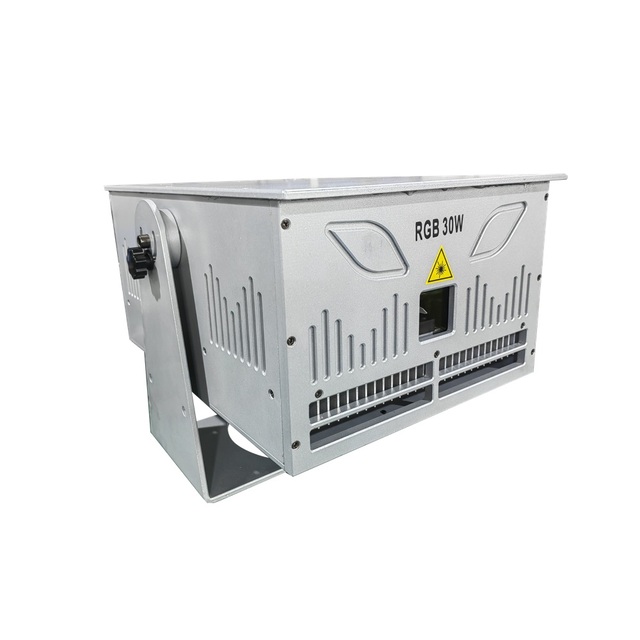 High Output Outdoor 30w Laser Show Projector Ip65 30w Rgb Animation Laser Light