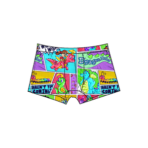 Calzoncillos bóxer de cuatro esquinas para niños, ropa interior infantil con estampado occidental, transpirable, de fibra de bambú/spandex - Product Image 6