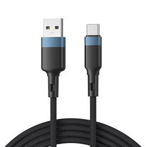 Cavo <span class=keywords><strong>USB</strong></span> da 1M Tipo <span class=keywords><strong>A</strong></span> <span class=keywords><strong>a</strong></span> Tipo <span class=keywords><strong>C</strong></span>, 3A, Intrecciato <span class=keywords><strong>a</strong></span> 4 Fili, Ricarica Rapida, Cavo Dati 480Mbps - Product Image 1