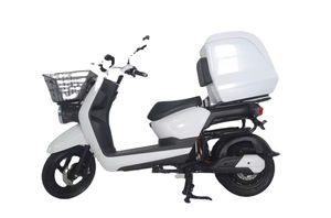 Tricycle Électrique Blanc Élégant 2026 |   Charge utile de 200-300 kg |   Vitesse de 30 à 50 km/h |   <span class=keywords><strong>Moto</strong></span> électrique pour la livraison de nourriture - Product Image 3