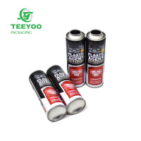 Bouteille de gaz butane personnalisée en fer blanc avec bouchon à vis pour aérosol, usage industriel, provenance Guangdong