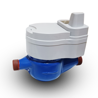 Compteur d'eau liquide/fluide numérique 1,0 Mpa, eau potable propre, RS485, corps en laiton, Wi-Fi, GPS, LTE, prépayé, LoRaWAN, OEM, avec cadran humide/sec