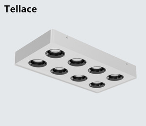 Tellace Trong Nhà Chất Lượng Cao Độ Sáng Trắng Đen Nhà Khách Sạn Văn Phòng Die Cast Nhôm Bề Mặt Trần Vuông <span class=keywords><strong>32W</strong></span> <span class=keywords><strong>LED</strong></span> Xuống Ánh Sáng - Product Image 3
