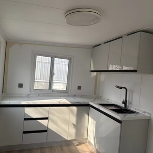 Conteneur mobile préfabriqué en acier de 36 m (20 pieds) préinstallé, extensible, 2 à 4 chambres, design moderne pour usage hôtelier - Product Image 4
