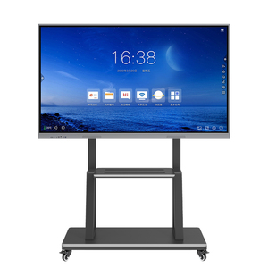 KINGONE 86 Inch 4K All in One Touch Screen Pc Computer <strong>Wall</strong> Mount Digital Smart <strong>Whiteboard</strong> - Product Image 1