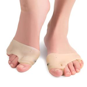 Correcteur d'hallux valgus en silicone souple et élastique, avec thérapie magnétique, amortissant les chocs, coussinet d'avant-pied rehausseur de hauteur, amovible pour usage quotidien - Product Image 2