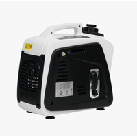 Générateur à essence silencieux portable de 1 kW, 4 temps, refroidi par air, pour la maison, le camping et les situations d'urgence