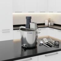 Mélangeur de sauce électrique Mélangeur de cuisson Commercial Home Household Use 220V/50L Hotpot Mayonnaise Tomate Miel Sauce Maker