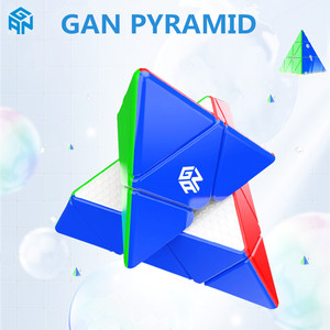 GAN Pyramid M Cubo de velocidad de núcleo mejorado Juego de GES Cubo mágico sin pegatinas Magnético 3x3x3 Juguete educativo para niños - Product Image 4