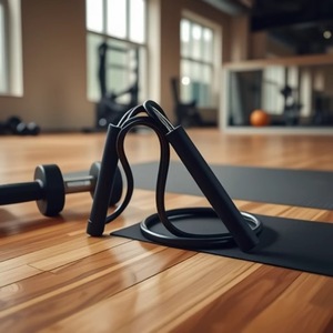 <span class=keywords><strong>Corde</strong></span> à sauter unisexe en PVC, résistante à la vitesse et antidérapante, <span class=keywords><strong>pour</strong></span> le fitness, les sports, la beauté, la mode, de qualité professionnelle, fabriquée à Nantong, Jiangsu - Product Image 4