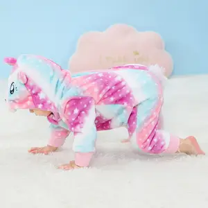 MICHLEY Vendita Calda di Inverno infantile del Bambino di Halloween Del Costume di Cosplay Animal Ragazzi Pagliaccetti