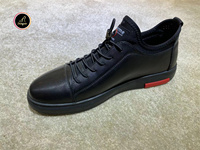 Chaussures de sport en cuir pour hommes, baskets de course, confortables, respirantes et personnalisées