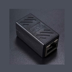 Conector de Red Rj45 Blindado de 8 Núcleos, Adaptador Ethernet en Línea para Extensión de Cable - Product Image 1