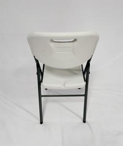 Nhựa trắng gấp ghế cho các sự kiện HDPE trọng lượng công suất <span class=keywords><strong>Stackable</strong></span> có thể gập lại xách tay cuộc họp Đảng nhiệm vụ nặng nề gấp ghế - Product Image 4