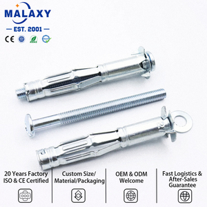 Malaxy – Fournisseur direct d'usine – Ancrage à vis en acier au carbone zingué robuste pour cloisons sèches – Cheville Molly - Product Image 3