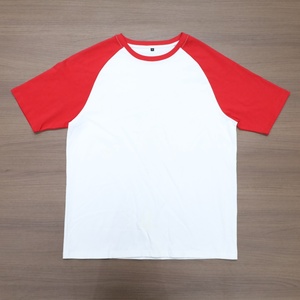 บริการ OEM เสื้อยืดคอกลมแบบยูนิเซ็กซ์ สีตัดต่อ 250gsm ผ้าคอตตอนหวีอย่างดี เสื้อยืดแขนสั้นคุณภาพสูงสำหรับผู้ชาย - Product Image 1