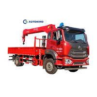 Camions de grue HOWO Grue pliable de 10 tonnes Grues de construction mobiles Howo