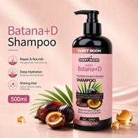 Kit de soin capillaire de luxe Super Batana D Pure Collagen 4 en 1 : shampooing réparateur, après-shampoing, masque et huile essentielle