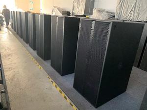 Caisson de basses actif 9006 2x18 pouces 1600W, haut-parleur de caisson de basses en bois, système de sonorisation DJ pour concerts en plein air, puissant caisson de basses passif de 18 pouces - Product Image 6