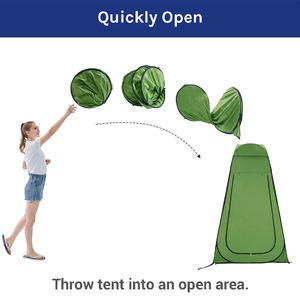 Tente de toilette de camping portable personnalisée Tente de douche de camping pour vestiaire portable - Product Image 4