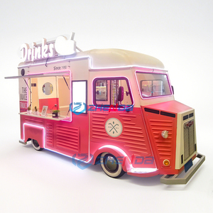 عربة طعام متنقلة كبيرة مجهزة بالكامل لبيع العصائر والقهوة والبيرة والآيس كريم - Product Image 6