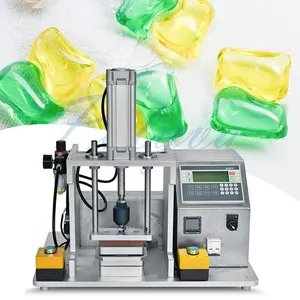 Polyva مختبر مقياس عينة الغسيل ماكينة صناعة المواد المنظفة سعر المياه للذوبان كبسولات القرون آلات التعبئة والتغليف الأخرى