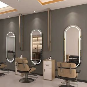 Espejos Decorativos de Lujo para Barbería, Espejo de Salón de Belleza con Luces LED para Pared - Product Image 3