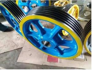 Roda Traksi Elevator, Roda Deflektor, Roda Tali, Pemrosesan Khusus - Product Image 6