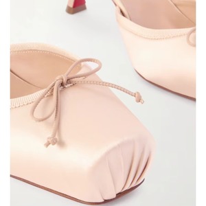 Nuevas Zapatillas de Ballet Elegantes y Sexys con Tacón Bajo, Punta Cuadrada, Cierre de Lazo en el Tobillo y Cordones para Mujer - Product Image 6