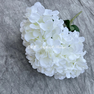 DKB usine en gros vraie touche hortensia fleur artificielle hortensia fleurs pour la décoration de mariage à la maison - Product Image 2