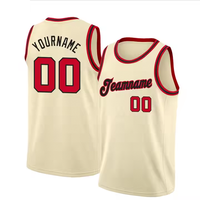 Kustom grosir rompi basket olahraga sublimasi cetak Tank Top Mesh latihan pria singlet Jersey basket