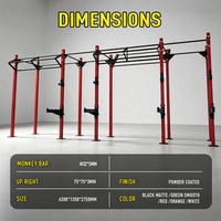 Rack de musculation multifonctionnel OKPRO Factory Custom de haute qualité pour l'entraînement fonctionnel