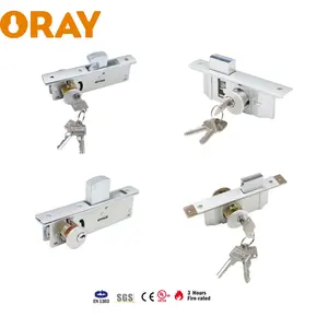 Preço razoável Personalizado Cilindro Porta Use Throw Hook Cilindro Sash Trava E Deadbolt Mortise Door Lock Com Cilindros E Gancho